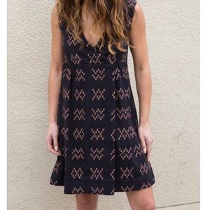 Ace & Jig Bedford dress. Black sampler. Size XS.
